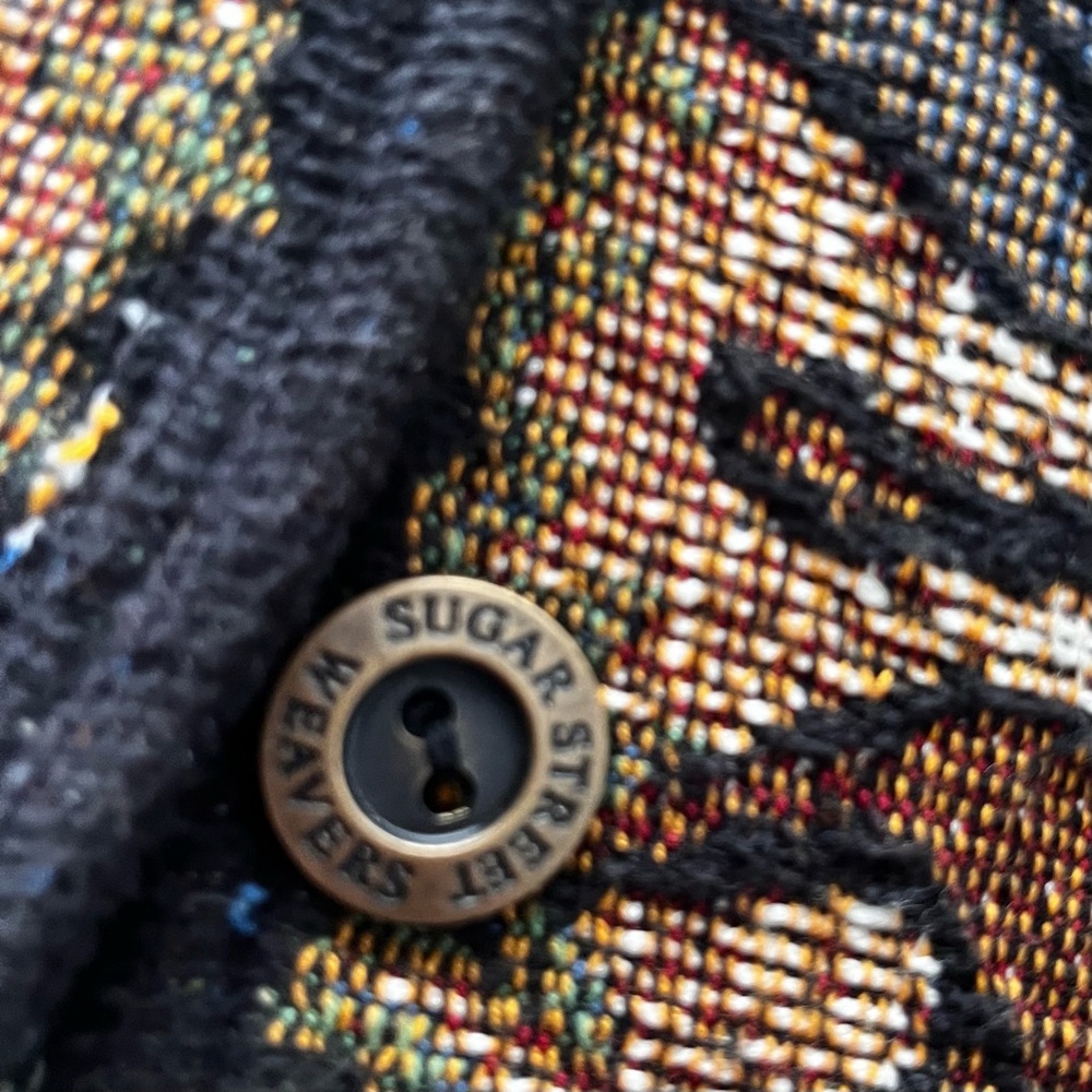 Sugar Street Weavers Vintage Safari Print Jacket Medium USA - Picture 6 of 10